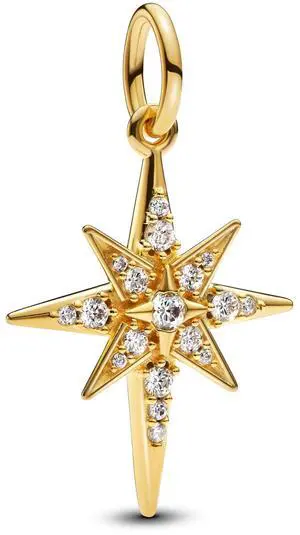 Pandora Moments Sparkling North Star Dangle Charm Pandora Moments Sparkling North Star Dangle Charm