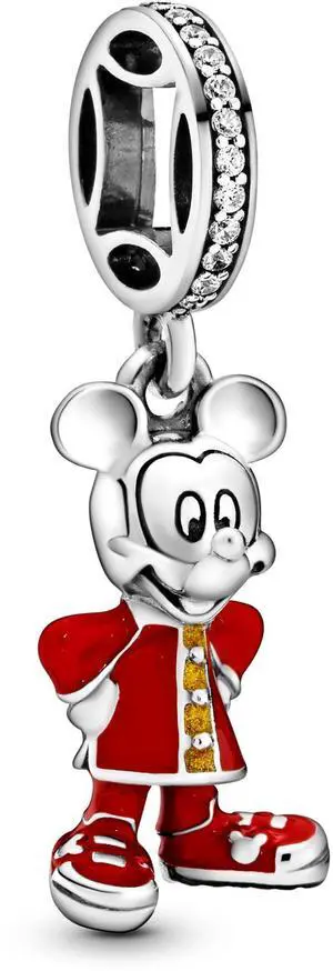 PANDORA Disney Mickey Mouse Dangle Charm - PANDORA Disney Mickey Mouse Dangle Charm -