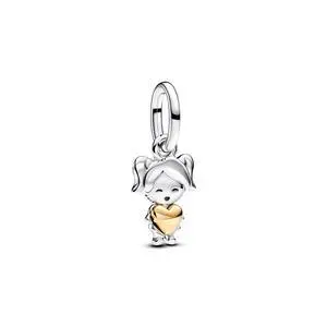 Pandora Moments Happy Girl Dangle Charm Pandora Moments Happy Girl Dangle Charm