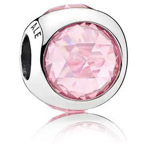 Pandora Pink Radiant Droplets Charm - Pandora Pink Radiant Droplets Charm -