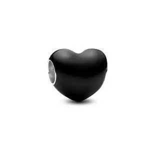 Pandora Black Heart Charm Pandora Black Heart Charm