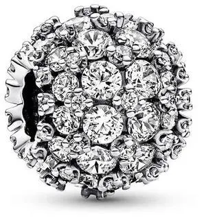 Pandora Sparkling Pave Round Charm Pandora Sparkling Pave Round Charm