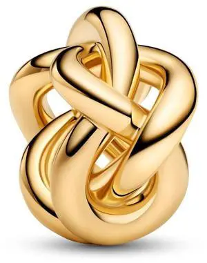 Pandora Infinity Knot Charm 14k gold plating Pandora Infinity Knot Charm 14k gold plating