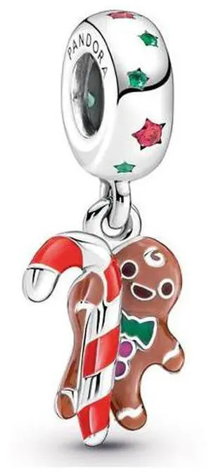 Pandora Gingerbread Man Dangle Charm Pandora Gingerbread Man Dangle Charm
