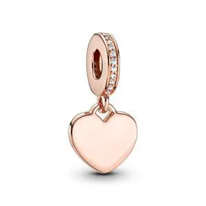 Pandora Engravable Heart Tag Dangle Charm Pandora Engravable Heart Tag Dangle Charm