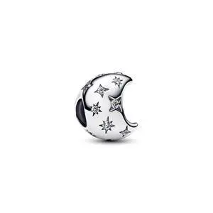 Pandora Crescent Moon Charm Sterling Silver Women's Jewelry Pandora Crescent Moon Charm Sterling Silver Women's Jewelry
