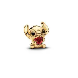 Pandora Disney Stitch Heart Charm Pandora Disney Stitch Heart Charm