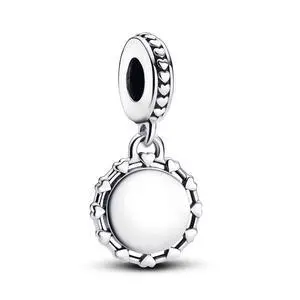 Pandora Engravable Disc & Hearts Dangle Charm Pandora Engravable Disc & Hearts Dangle Charm