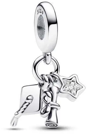 Pandora 2024 Graduation Triple Dangle Charm Pandora 2024 Graduation Triple Dangle Charm