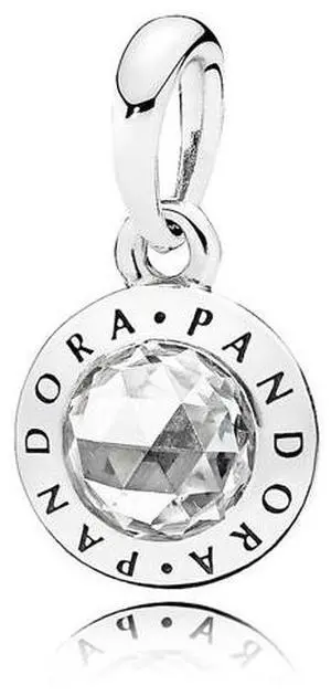 PANDORA Radiant PANDORA Logo Pendant - PANDORA Radiant PANDORA Logo Pendant -