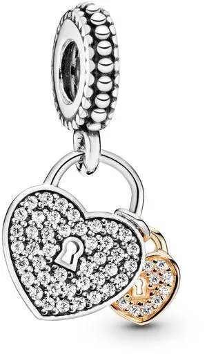 Pandora Love Locks Pendant Charm - Pandora Love Locks Pendant Charm -