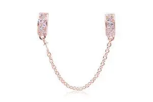 PANDORA Shining Elegance Safety Chain - PANDORA Shining Elegance Safety Chain -