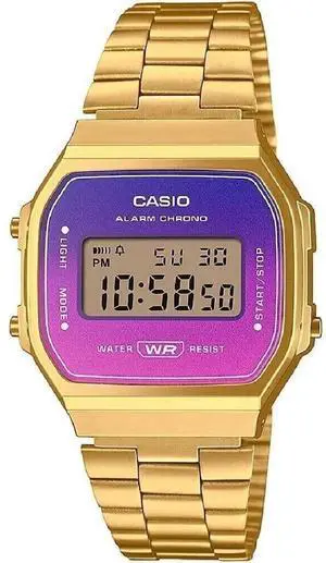 Casio Gold Vintage Gradient Digital Unisex Watch Casio Gold Vintage Gradient Digital Unisex Watch