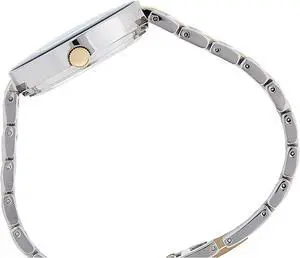 Anne Klein Two-Tone Navy Blue Sunray Dial Diamond Accent Ladies Watch Anne Klein Two-Tone Navy Blue Sunray Dial Diamond Accent Ladies Watch