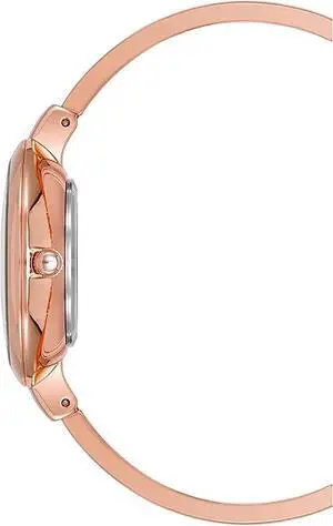 Anne Klein Rose Gold-Tone Blush Pink Mother-of-Pearl Bangle Set Ladies Watch Anne Klein Rose Gold-Tone Blush Pink Mother-of-Pearl Bangle Set Ladies Watch
