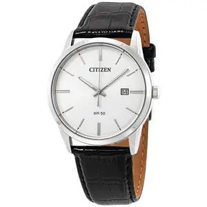 Citizen Leather Quartz Mens Watch Citizen Leather Quartz Mens Watch