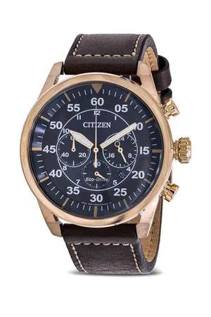 Citizen Eco-Drive Avion Chronograph Mens Watch Citizen Eco-Drive Avion Chronograph Mens Watch