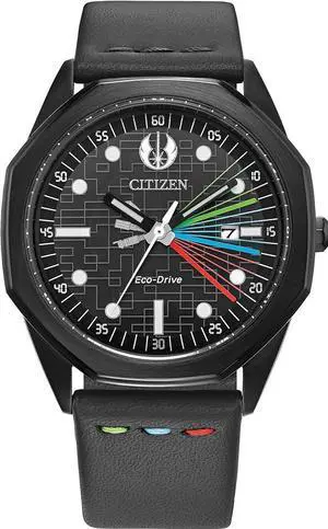 Citizen Star Wars Jedi Master Black Dial Mens Watch Citizen Star Wars Jedi Master Black Dial Mens Watch