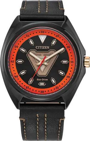 Citizen Tony Stark 63 Eco-Drive Black Dial Mens Watch Citizen Tony Stark 63 Eco-Drive Black Dial Mens Watch