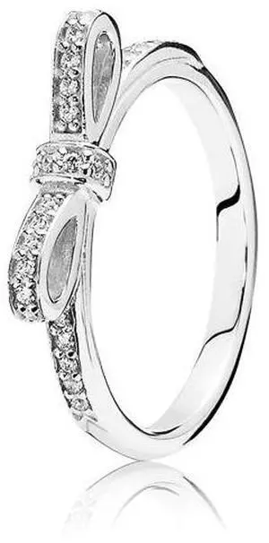 PANDORA Sparkling Bow Ring PANDORA Sparkling Bow Ring