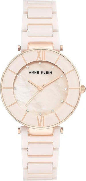 Anne Klein Premium Crystal Accented Ceramic Bracelet Ladies Watch Anne Klein Premium Crystal Accented Ceramic Bracelet Ladies Watch