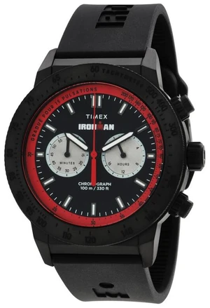Timex Ironman Premium Adrenaline Challenger Chronograph Gunmetal Case Mens Watch Timex Ironman Premium Adrenaline Challenger Chronograph Gunmetal Case Mens Watch