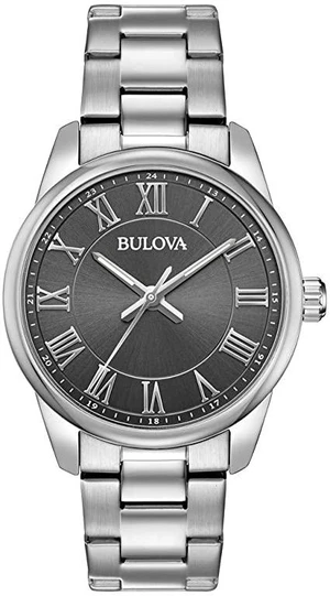 Bulova Stainless Steel Gunmetal Dial Mens Watch Bulova Stainless Steel Gunmetal Dial Mens Watch