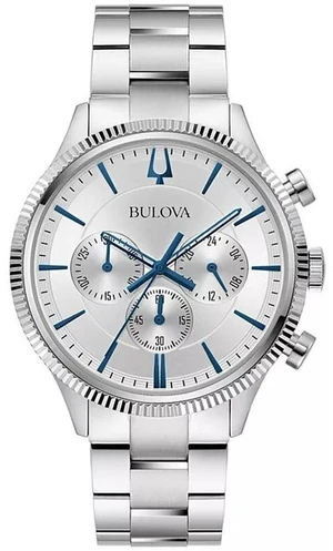 Bulova Classic Chronograph Stainless Steel Mens Watch Bulova Classic Chronograph Stainless Steel Mens Watch