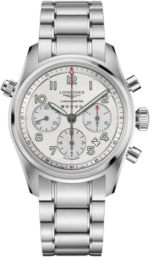 Longines Spirit Chronograph Automatic Silver Dial Stainless Steel Mens Watch Longines Spirit Chronograph Automatic Silver Dial Stainless Steel Mens Watch