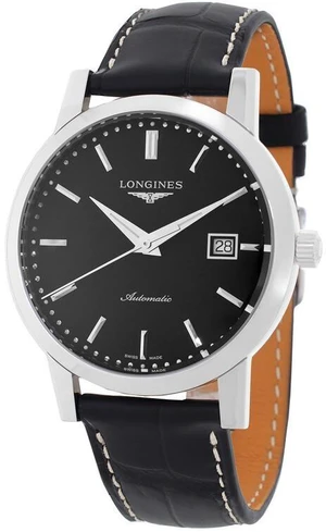 Longines 1832 Classic Automatic Black Dial Leather Mens Watch Longines 1832 Classic Automatic Black Dial Leather Mens Watch