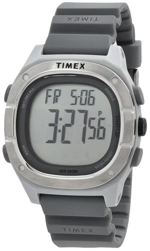 Timex Command LT 40mm Digital Gray Dial Gray Silicone Unisex Watch Timex Command LT 40mm Digital Gray Dial Gray Silicone Unisex Watch
