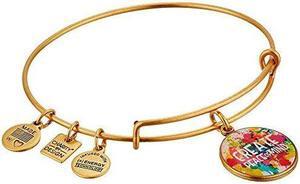 Alex and Ani Peace Of Mind Charm Bangle - Rafaelian Gold - CBD14POMRG