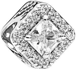 PANDORA Geometric Radiance Charm - 796206CZ