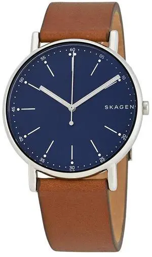 Skagen Signatur Leather Mens Watch SKW6355