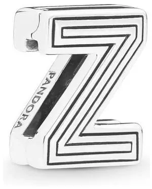 Pandora Reflexions Letter Z Clip Charm -
