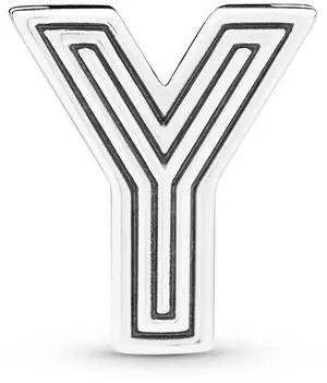 Pandora Reflexions Letter Y Clip Charm -