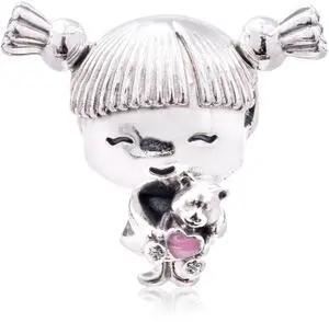 PANDORA Girl with Pigtails Charm -