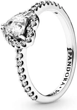 PANDORA Elevated Heart Ring