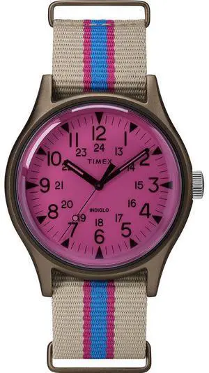 Timex MK1 Fabric Indiglo Mens Watch Timex MK1 Fabric Indiglo Mens Watch