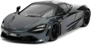 Shaw's McLaren 720S RHD Metallic Gray "Fast & Furious Presents: Hobbs & Shaw" (2019) Movie 1/24 Diecast Model Car Jada