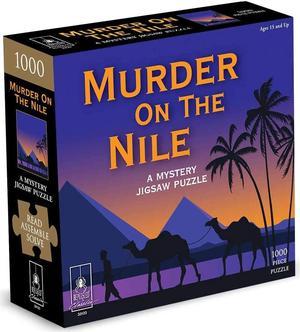 Murder On The Nile Murder Mystery 1000 Piece Puzzle
