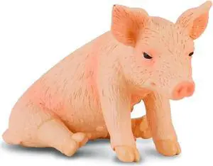 CollectA Farm Life Collection Miniature Figure | Sitting Piglet