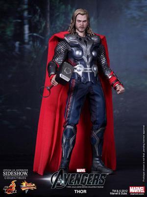 Thor The Avengers Movie Masterpiece One Sixth Hot Toys Action Figure