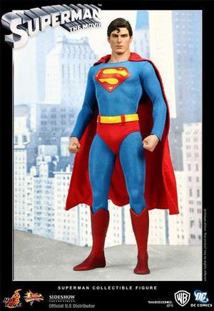 Superman Christopher Reeve 12" Figure By Hot Toys