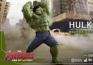 Marvel Avengers Age of Ultron 16 Collectible Figure Hulk Deluxe Set by Hot Toys