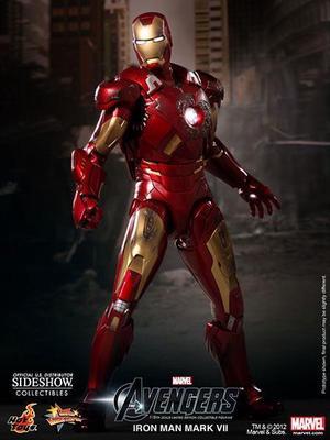 Iron Man Mark VII The Avengers 16 Scale 12 Figure By Hot Toys