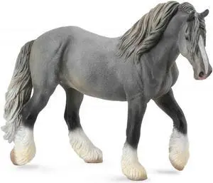 Breyer Corral Pals Horse Collection Grey Shire Horse Mare Model Horse