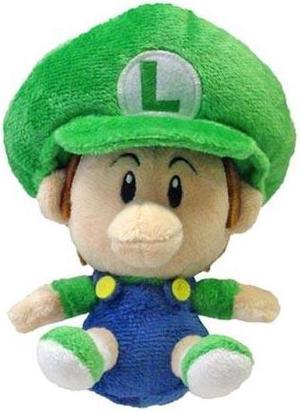 Super Mario Brothers 5" Plush Baby Luigi