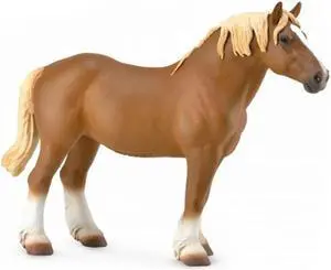 Breyer CollectA 1/18 Model Horse - Chestnut Belgian Mare