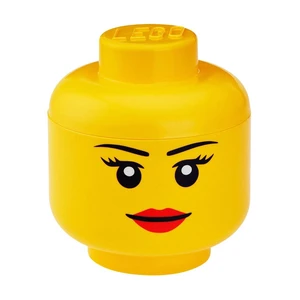 LEGO Large Storage Container Head, Girl LEGO Large Storage Container Head, Girl